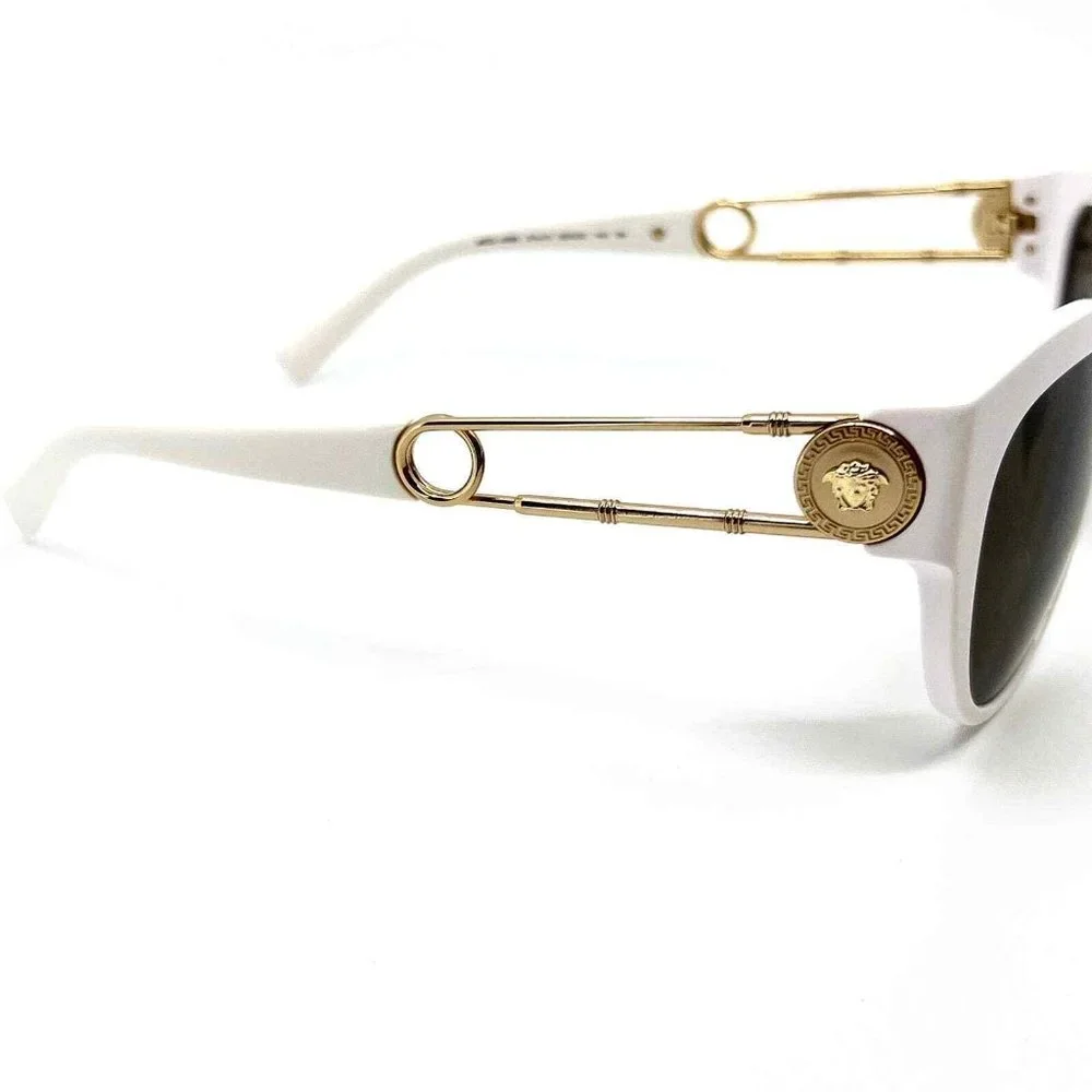 Rare Versace White Womens Sunglasses - Picture 5 of 8